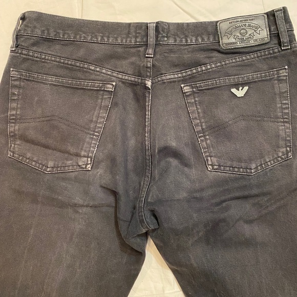 ARMANI JEANS Men’s Black Jeans Sz 36 - Picture 3 of 13